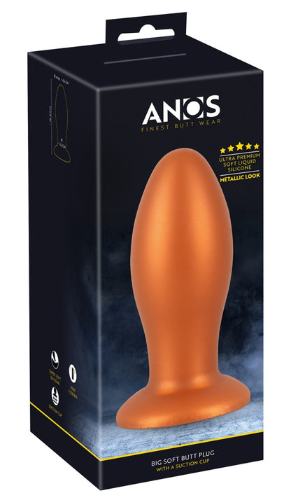 Big soft butt plug with