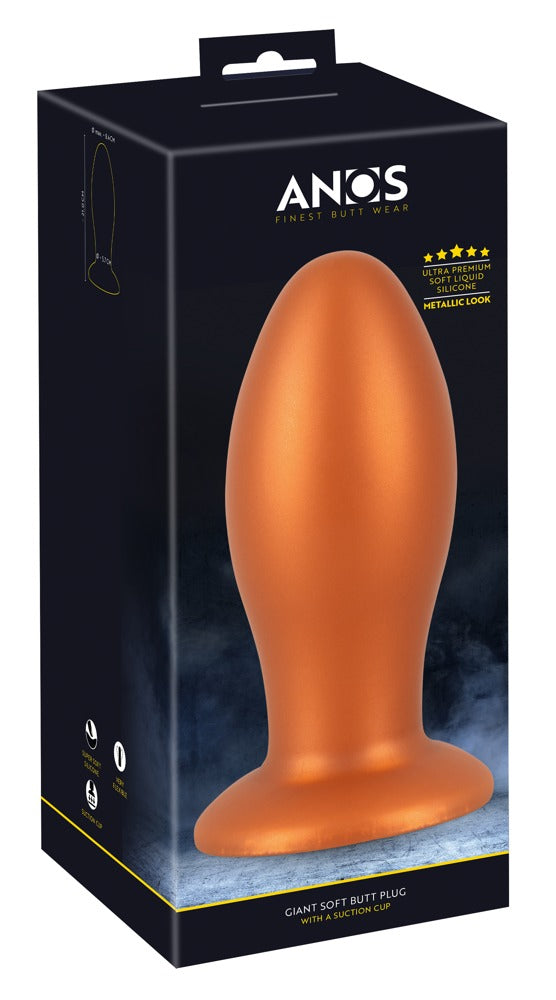 Giant soft butt plug