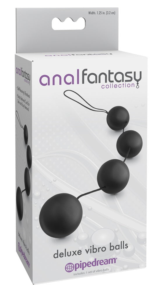 Deluxe Vibro Balls Black   Liebeskugeln