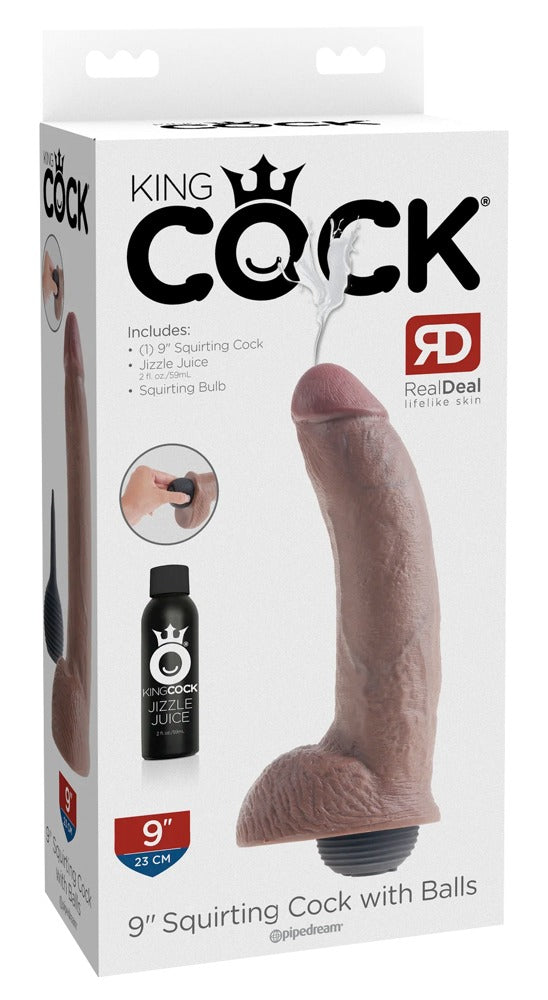 KC 9 Squirting Cock with Ball