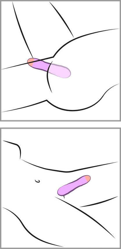 Cuties Mini Vibrator Purple2.G
