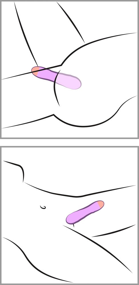 Cuties Mini Vibrator Purple2.G