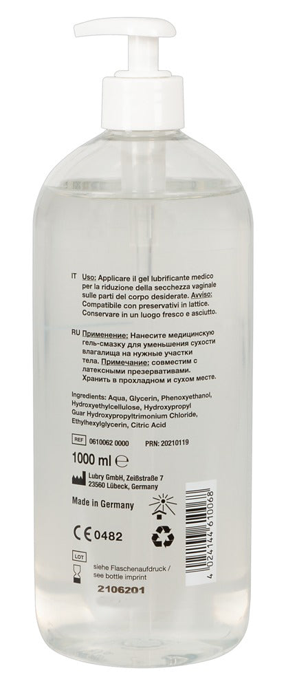 Veganes Gleitgel latexsicher mit Pumpspender