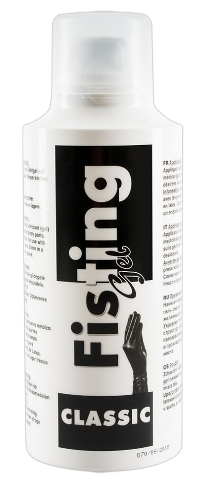 Fisting Gel 500 ml – veganes Gleitgel auf Wasserbasis für dehnende Praktiken mit Gratis Toy Cleaner