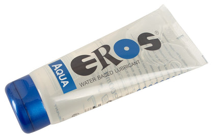 EROS Aqua 200 ml – Wasserbasiertes Gleitgel | Duftneutral, parfümfrei, latexsicher, ölfrei
