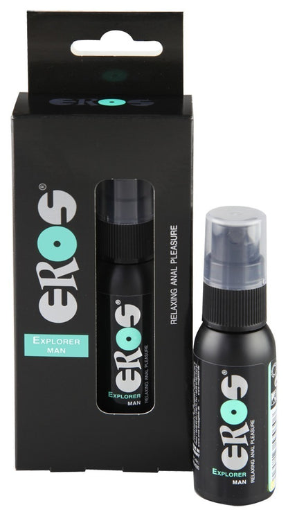 EROS Explorer Anal-Entkrampfungsspray 30 ml – Kühlender Effekt, pflegend & wasserlöslich | Fettfrei, latexsicher