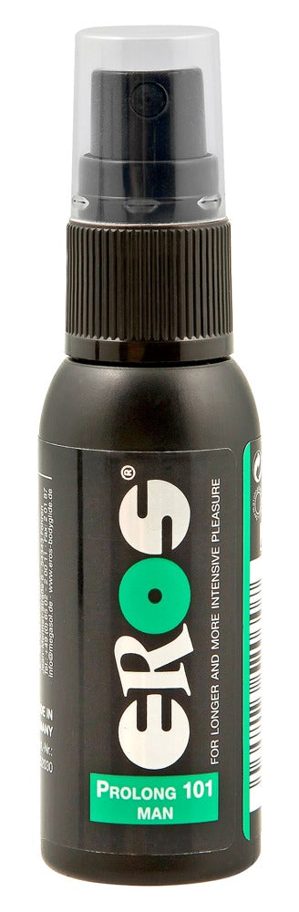 EROS ProLong 101 - 30 ml – Erfrischendes Pflegespray für den Penis | Geschmeidigkeit & Ausdauer ohne Gefühlsverlust