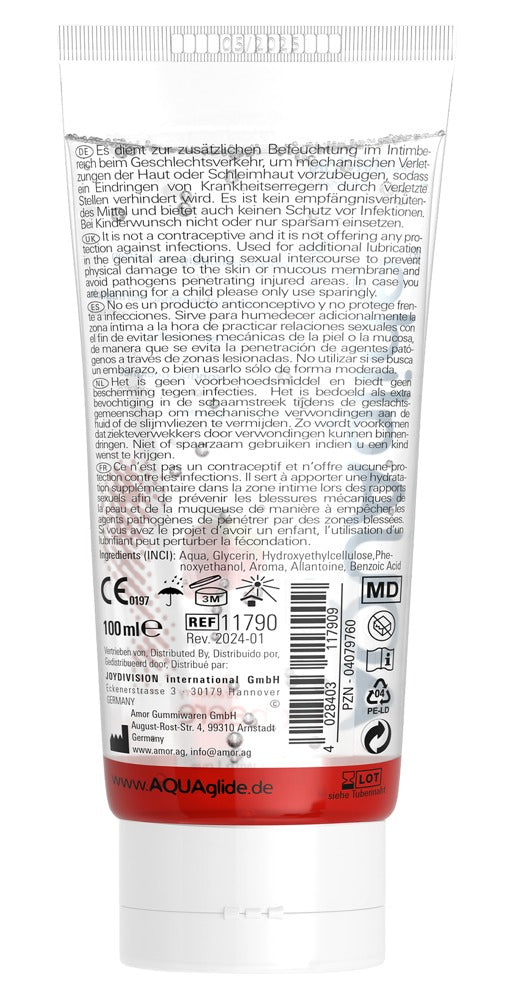 AQUAglide Erdbeer 100 ml
