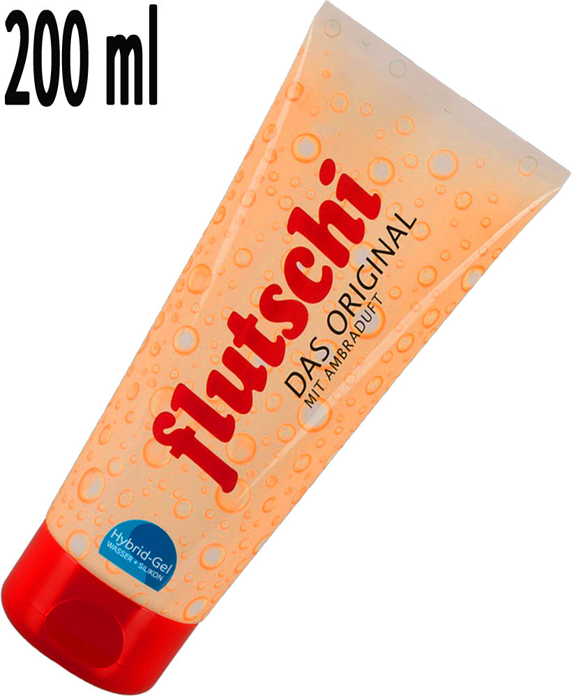 Flutschi Original Gleitgel 200 ml Tube Vorderansicht
