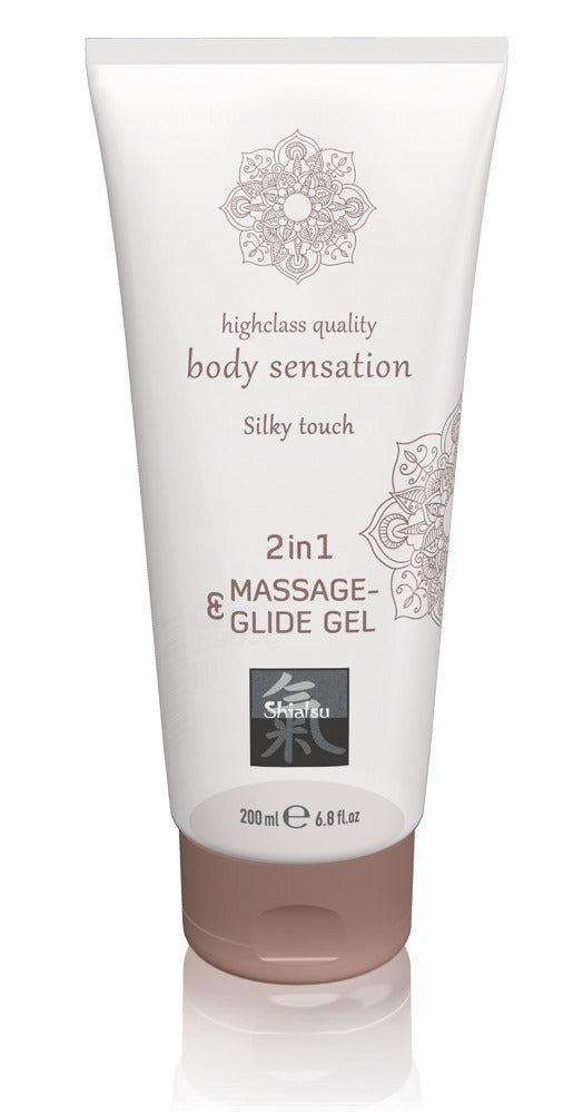 Massage & Glide Gel 2 in 1 Silky Touch 200 ml