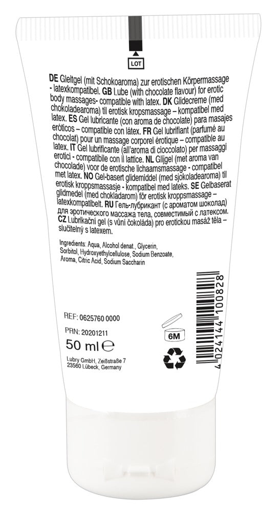 Veganes Massagegel Lick it! mit Schokoladen-Duft