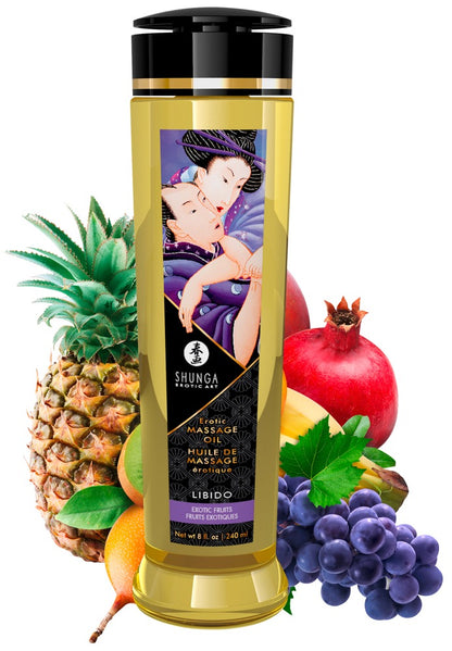 Shunga Oil Exotic Fruits 240 ml