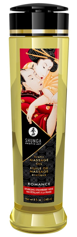 Shunga Oil Strawberry Sparkling Wine 240 ml