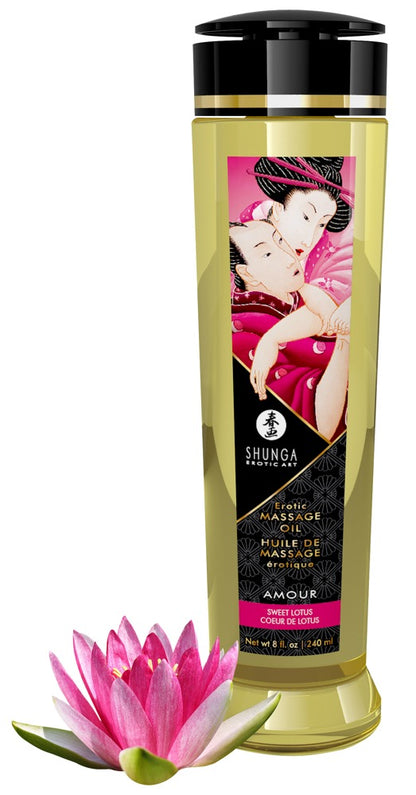 Shunga Massage Oil Sweet Lotus 240 ml