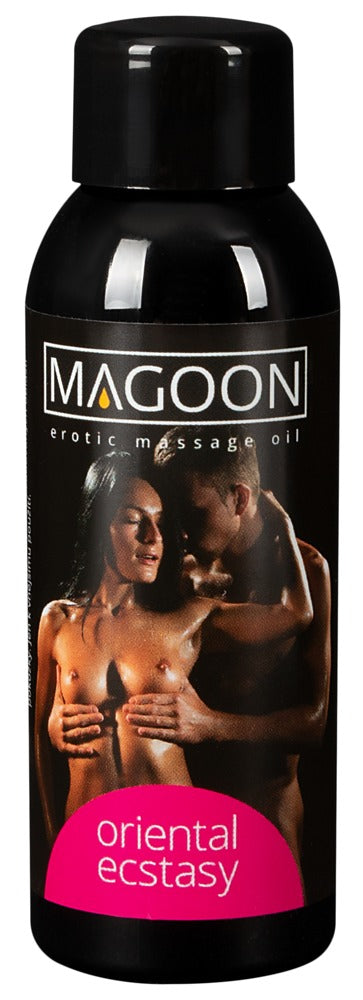 Magoon Massage-Öl 6er Set je 50 ml – 6 sinnliche Sorten im Sparpaket | pflegend, wasserlöslich