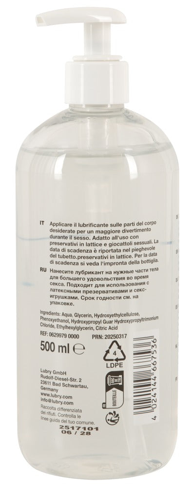 Wasserbasiertes Gleitgel latexkondomsicher für Toys