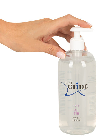 Just Glide Toylube Gleitgel 500 ml – Extra dickflüssig & toyfreundlich | Wasserbasiert, vegan, latexsicher