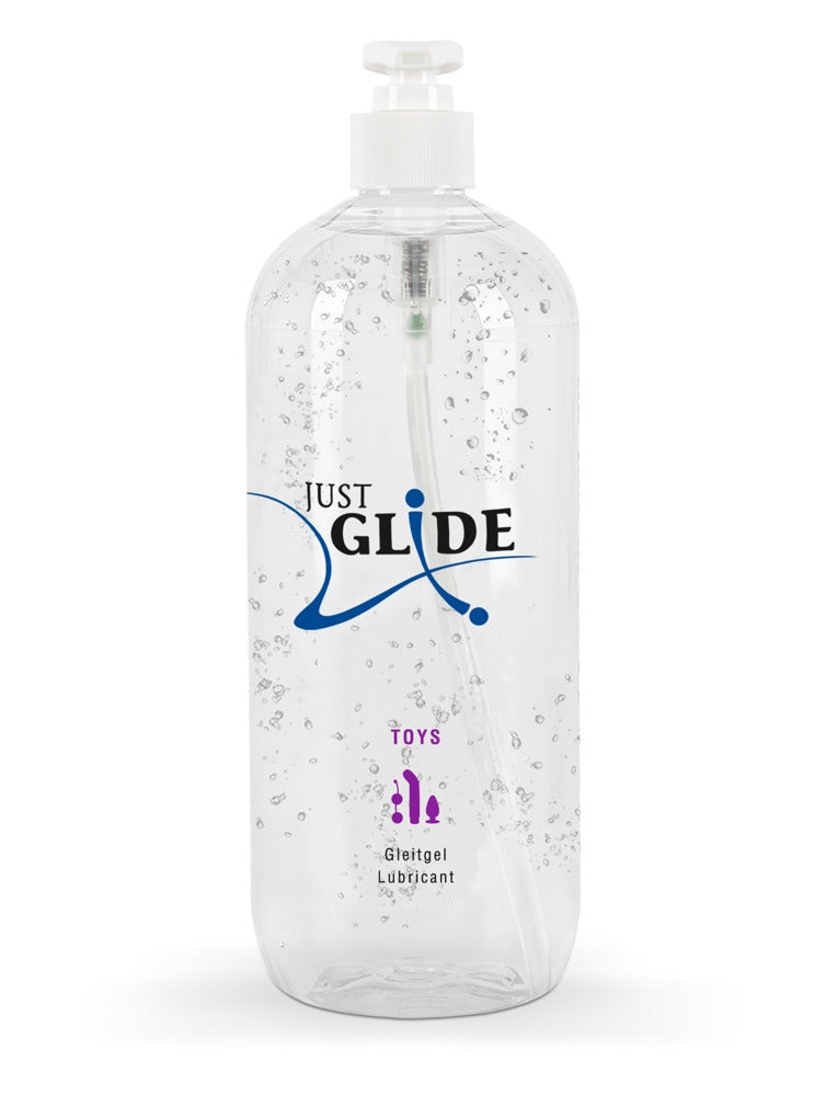 Just Glide Toylube 1 Liter Gleitgel mit Pumpspender