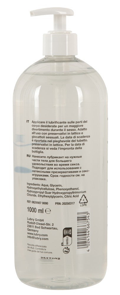 Wasserbasiertes Gleitgel für Toys und Kondome