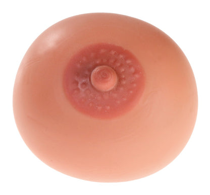 Knetball Brust als lustiger Antistress-Ball in Brustform
