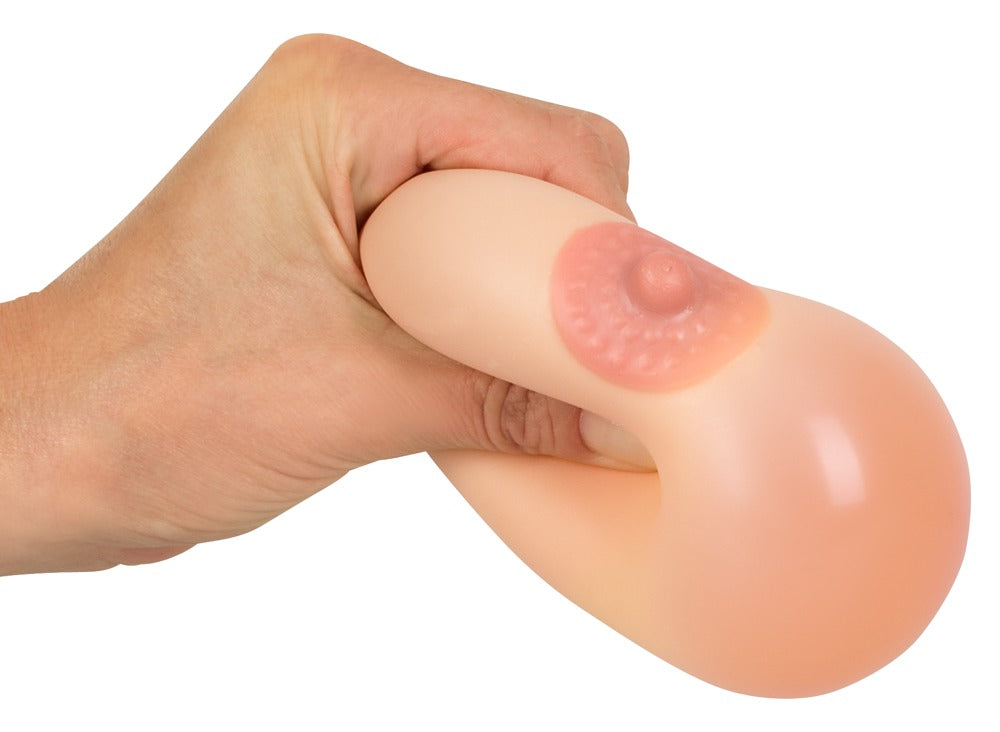 Weicher Stressball mit Nippel zum Kneten und Entspannen