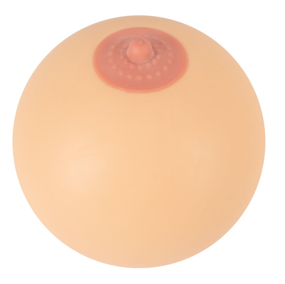 Lustiger Stressabbau-Ball in Form einer weiblichen Brust
