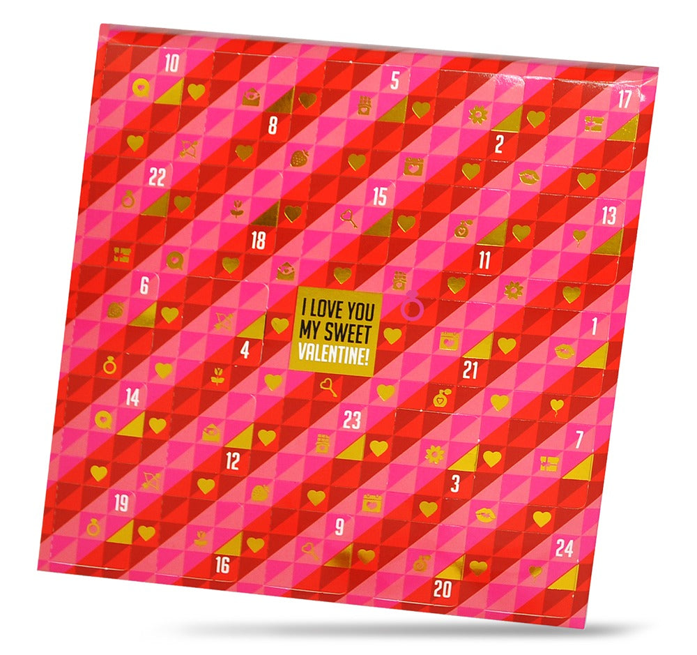 Valentine Challenge Calendar Liebeskalender mit 24 erotischen Aufgaben