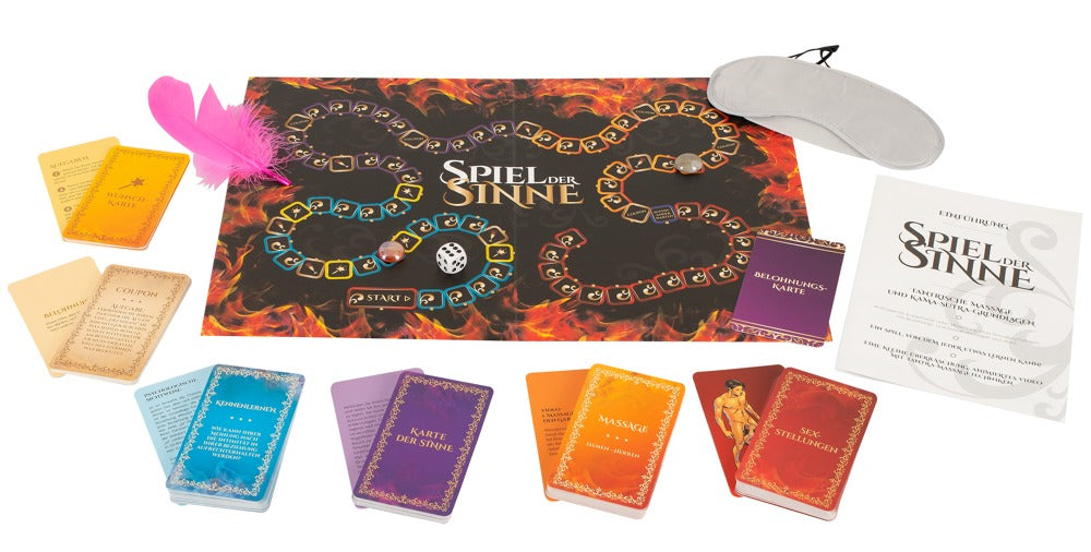 Sinnliches Brettspiel mit Kamasutra- und Tantra-Elementen für Paare