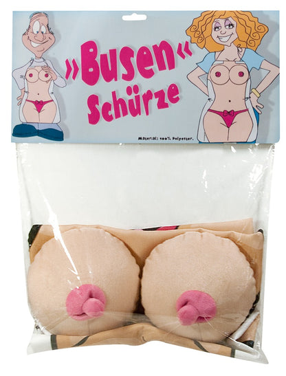 Lustige Küchenschürze mit Busen für Männer und Frauen