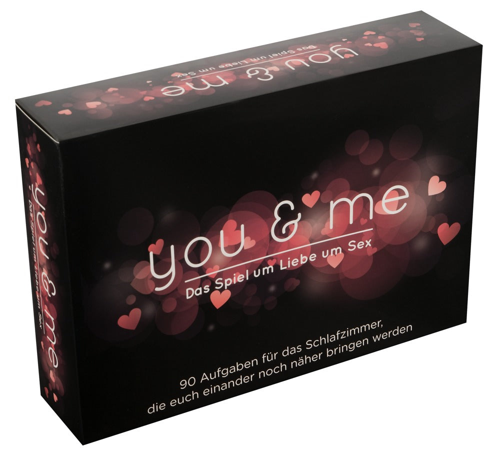 you & me erotisches Kartenspiel für Paare mit 90 Ideen und Anregungen