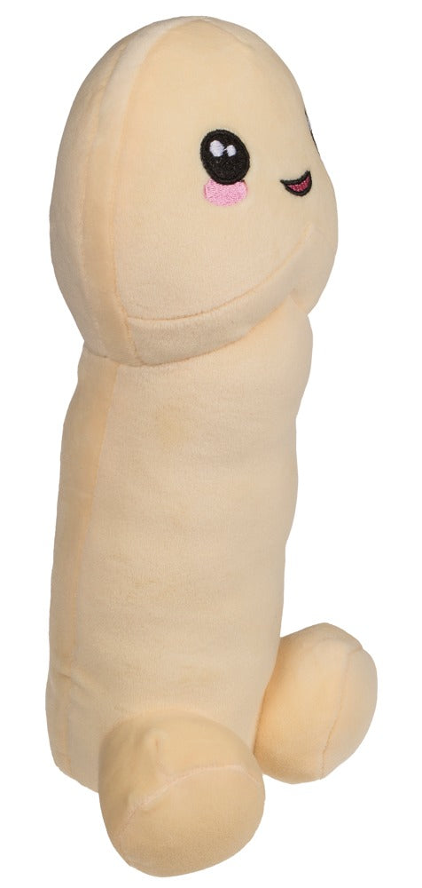Lustiges Kuscheltier Penis mit aufgesticktem Gesicht