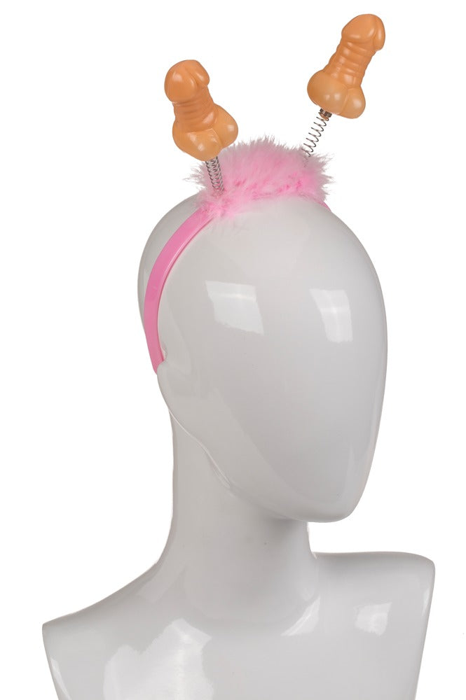 JGA-Accessoire Haarreif Penis – witziges Party-Gadget für Frauen