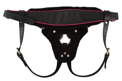 Leder String Strap-On S-L