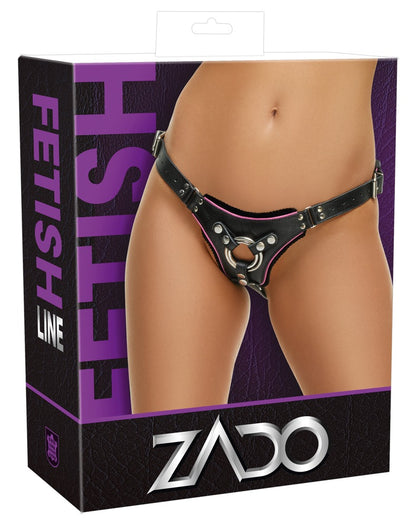 Leder String Strap-On S-L