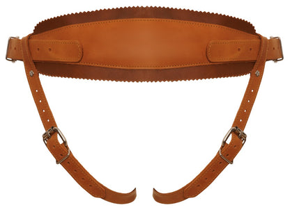 Leder StrapOn natur 2XL