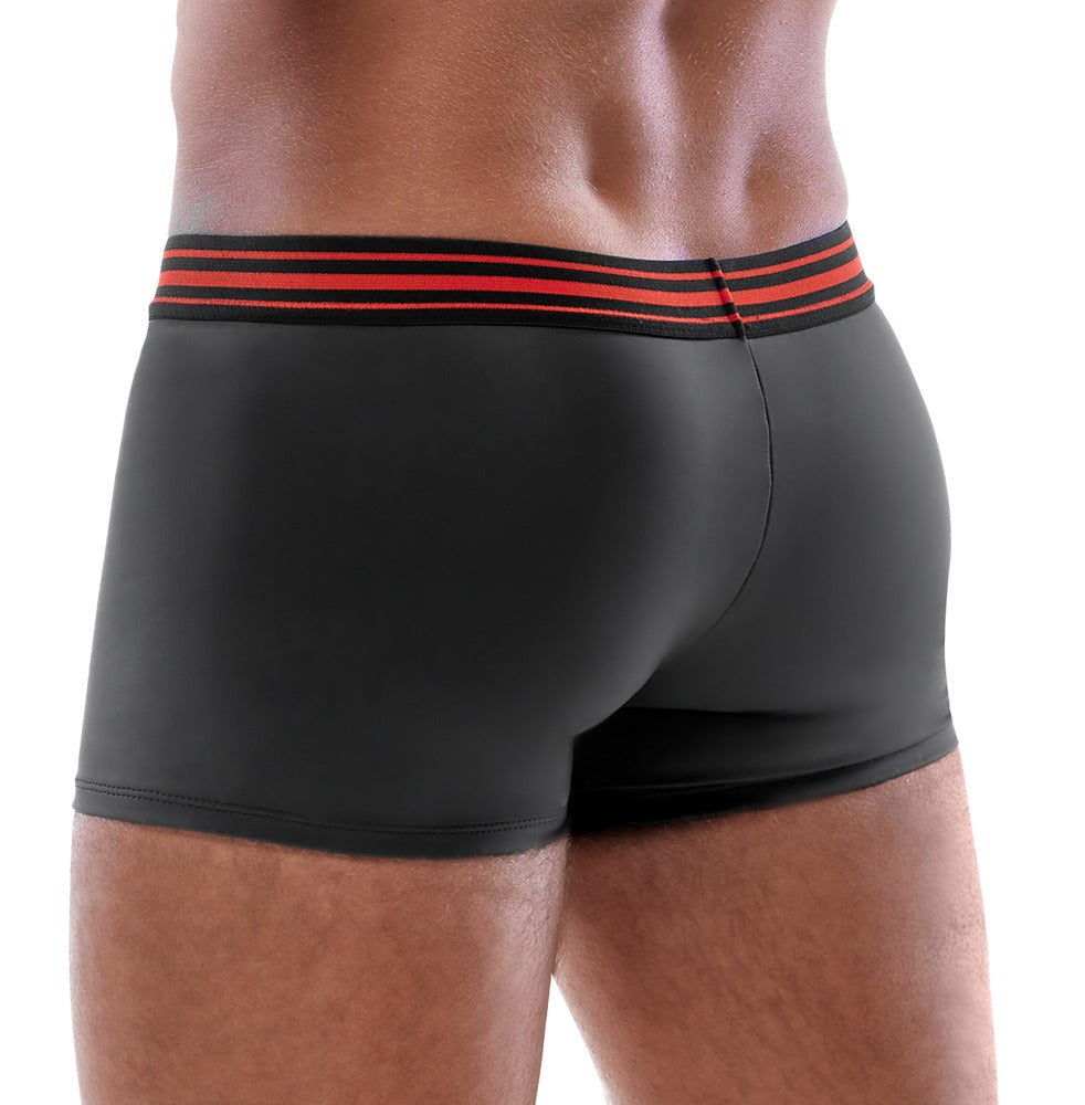 Herren Pants Schwarz/Rot M
