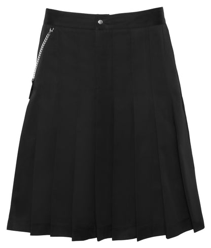 Herren Rock Schwarz L