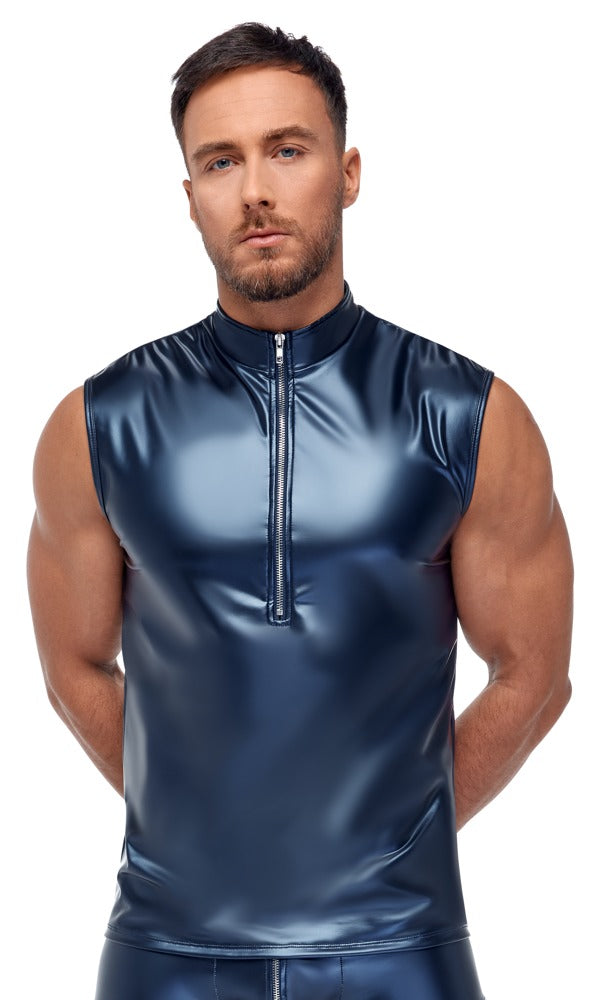 Herren Shirt blue M