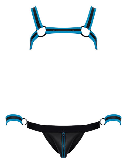 Herren Jockset Schwarz/Blau M
