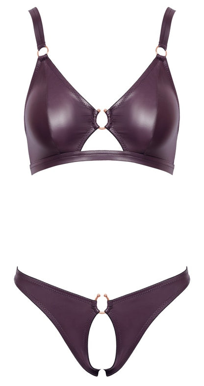 BH und Slip lila M