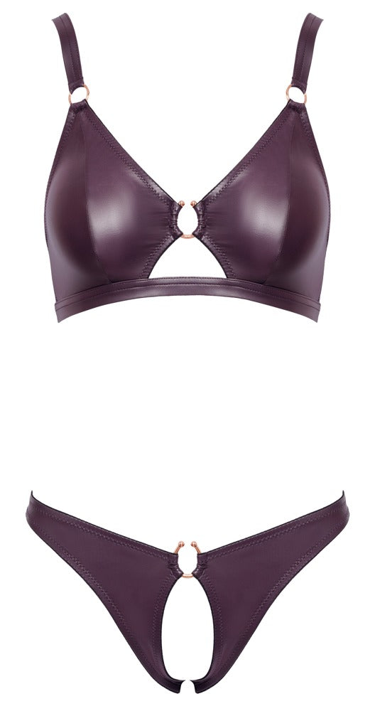 BH und Slip lila M