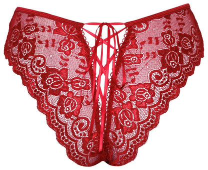 Slip ouvert rot M