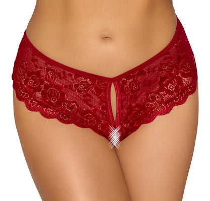 Slip ouvert rot M
