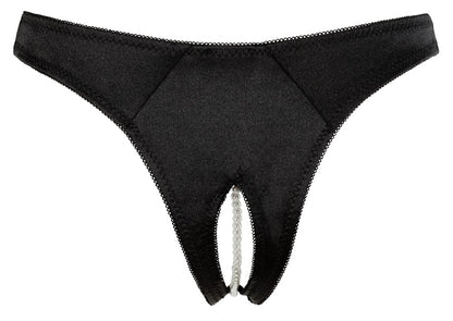 Rio Perlen schwarz L