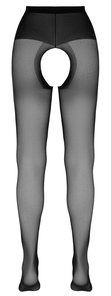 Strumpfhose schwarz ouvert 1