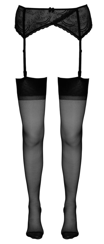 Nahtstrümpfe schwarz 2