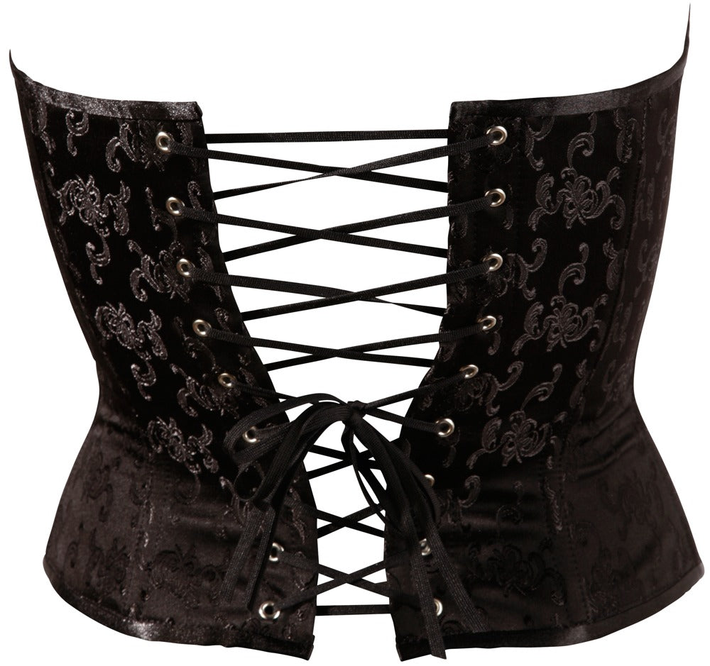 Corsage schwarz XL