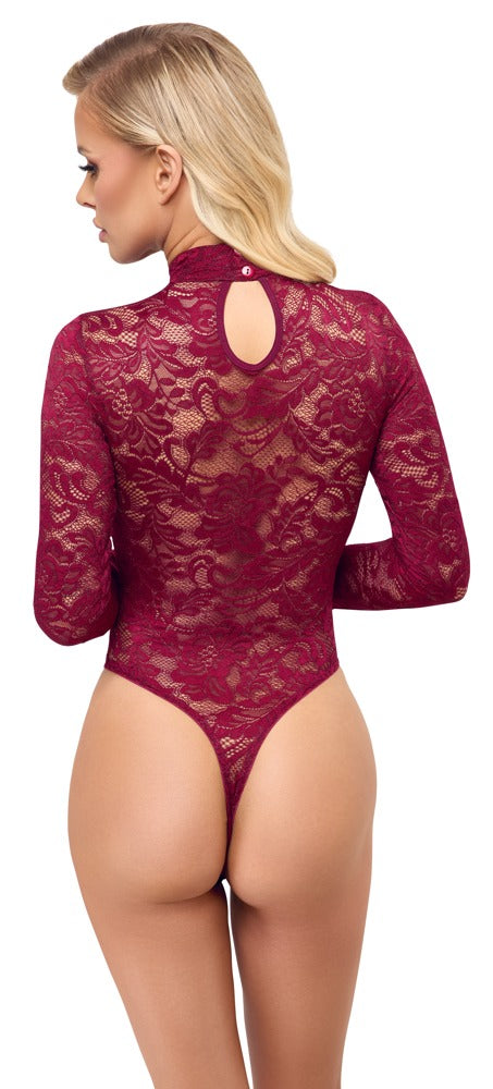 Spitzenbody rot 2XL