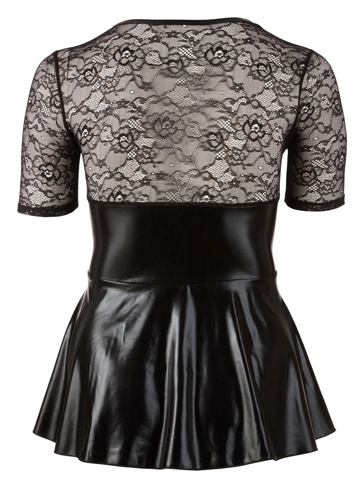 Kleid schwarz/rot XL