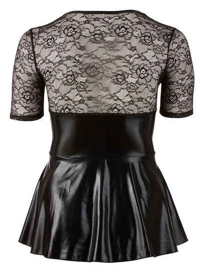 Kleid schwarz/rot XL